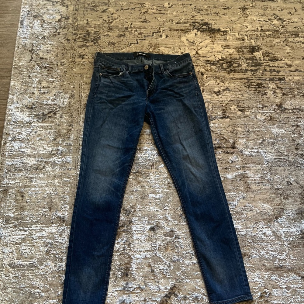 Express Dark Blue Women's Jeans